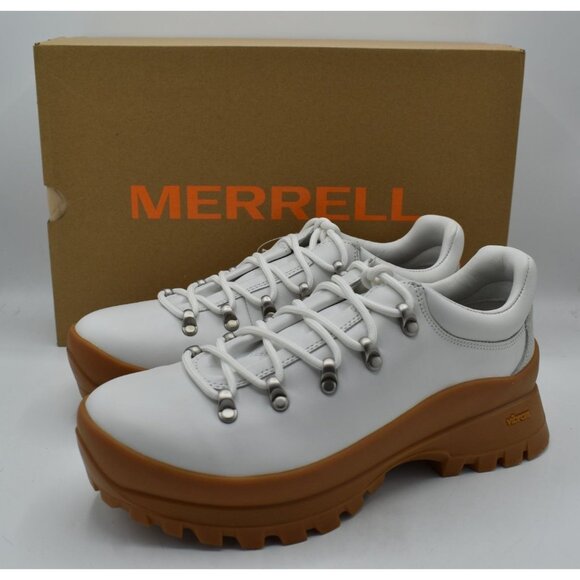 Merrell Womens Size 9.5 Bristol White Waterproof Hiking Shoes - Picture 2 of 13